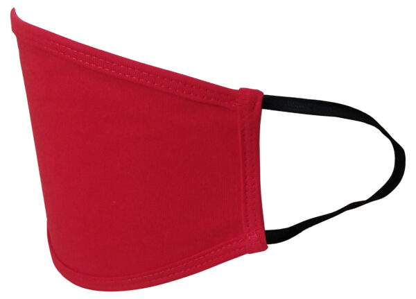 2-Ply Cotton Mask - Red